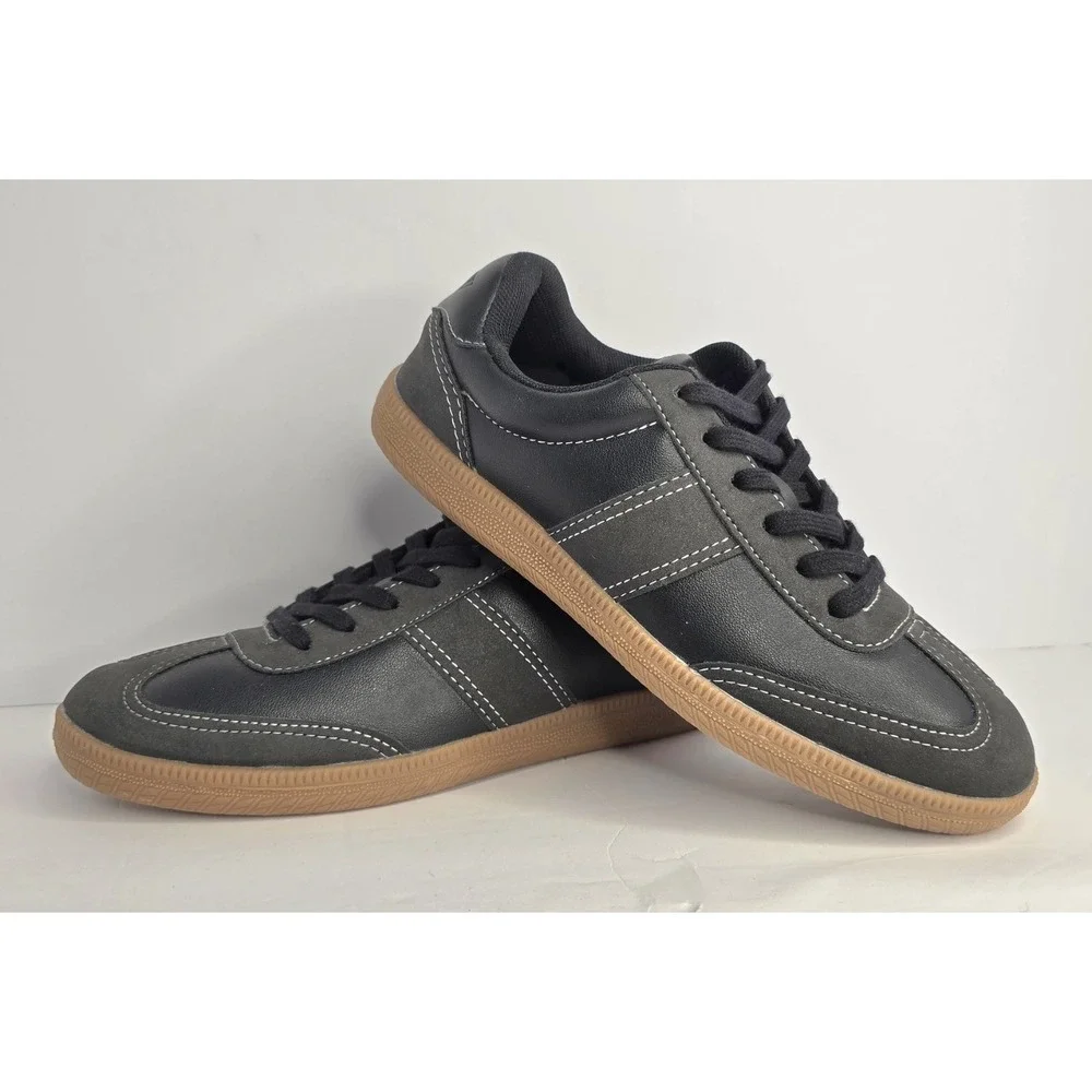 J.Crew Field Sneakers In Black Women's US Size 6H NWOB‎